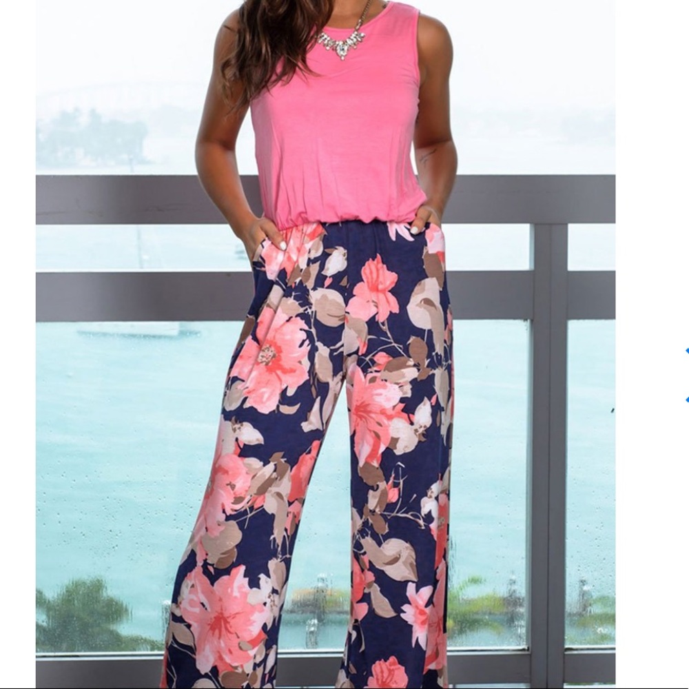 Floral Jumpsuit